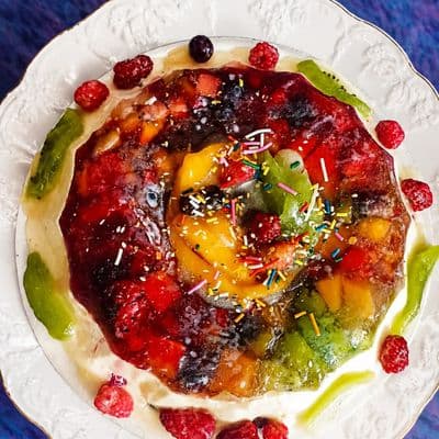 Torta de fruta y yogurth