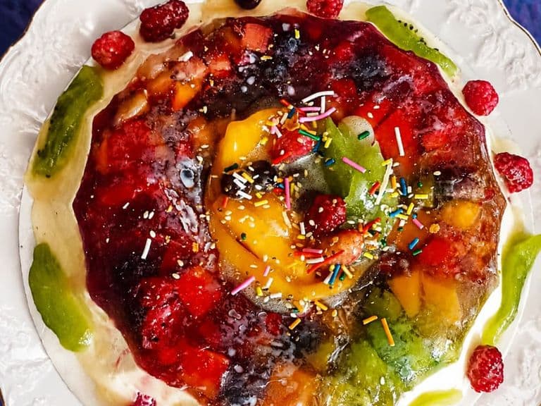 Torta de fruta y yogurth