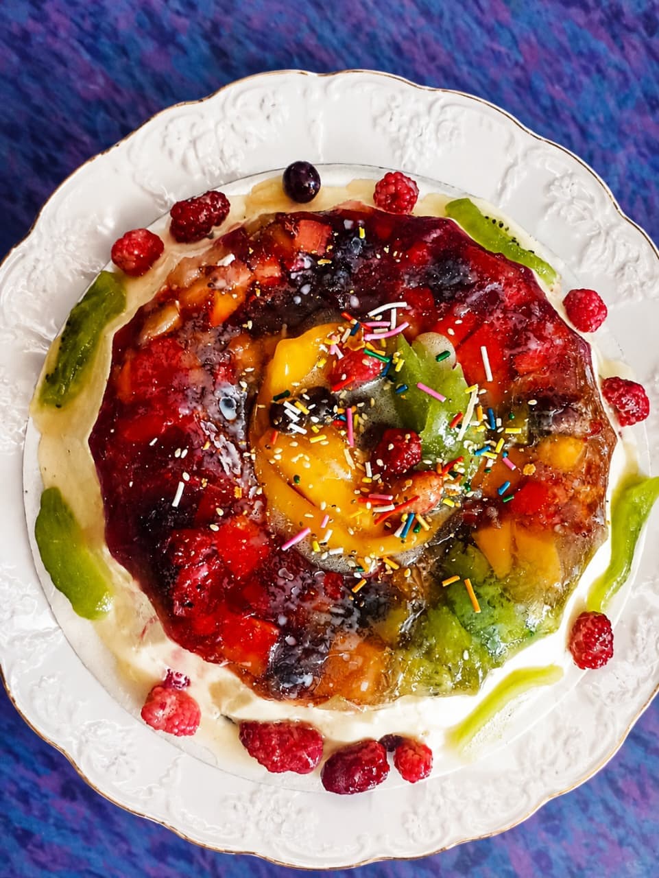 Torta de fruta y yogurth